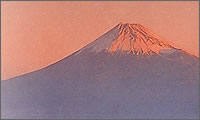 冬の富士山写真